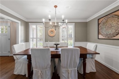 This exceptional home is nestled on a peaceful and private +-1 on North Fulton Golf Course in Georgia - for sale on GolfHomes.com, golf home, golf lot