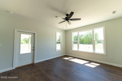 Welcome to 1102 Soundside Road--this brand-new beauty sits right on Chowan Golf and Country Club in North Carolina - for sale on GolfHomes.com, golf home, golf lot