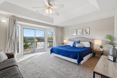 Furnished lakefront home with stunning views and a gentle walk on  in Arkansas - for sale on GolfHomes.com, golf home, golf lot