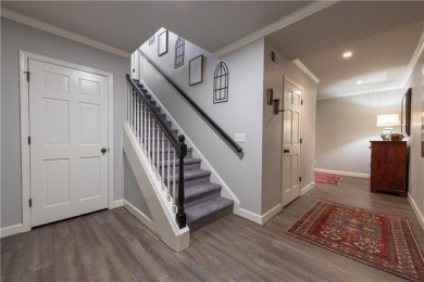 This exceptional home is nestled on a peaceful and private +-1 on North Fulton Golf Course in Georgia - for sale on GolfHomes.com, golf home, golf lot