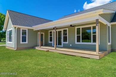 Welcome to 1102 Soundside Road--this brand-new beauty sits right on Chowan Golf and Country Club in North Carolina - for sale on GolfHomes.com, golf home, golf lot