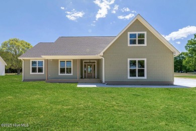 Welcome to 1102 Soundside Road--this brand-new beauty sits right on Chowan Golf and Country Club in North Carolina - for sale on GolfHomes.com, golf home, golf lot