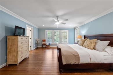 This exceptional home is nestled on a peaceful and private +-1 on North Fulton Golf Course in Georgia - for sale on GolfHomes.com, golf home, golf lot