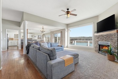 Furnished lakefront home with stunning views and a gentle walk on  in Arkansas - for sale on GolfHomes.com, golf home, golf lot