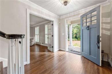 This exceptional home is nestled on a peaceful and private +-1 on North Fulton Golf Course in Georgia - for sale on GolfHomes.com, golf home, golf lot