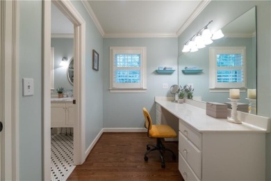 This exceptional home is nestled on a peaceful and private +-1 on North Fulton Golf Course in Georgia - for sale on GolfHomes.com, golf home, golf lot