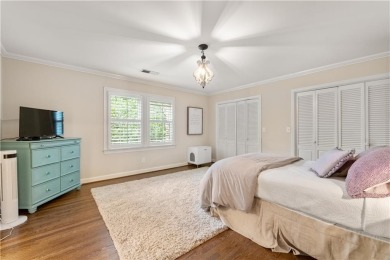 This exceptional home is nestled on a peaceful and private +-1 on North Fulton Golf Course in Georgia - for sale on GolfHomes.com, golf home, golf lot
