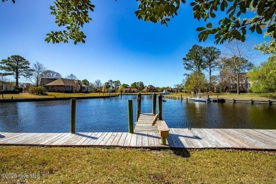 Experience unparalleled waterfront living in this extraordinary on Harbour Point Golf Club in North Carolina - for sale on GolfHomes.com, golf home, golf lot