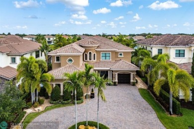 Experience resort style living in this lakefront Parkland Golf & on Parkland Golf Club in Florida - for sale on GolfHomes.com, golf home, golf lot
