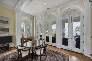 Discover timeless charm and breathtaking views at 318 Lands End on Timberlake Country Club in South Carolina - for sale on GolfHomes.com, golf home, golf lot