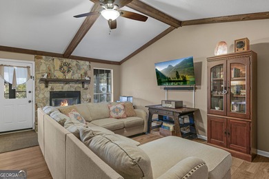 Welcome home to this lovely 4 bedroom, 2 bath ranch with 1,862 on Cherokee Rose Country Club in Georgia - for sale on GolfHomes.com, golf home, golf lot