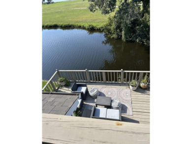 Come check out this waterfront townhome with spectacular views! on Tiger Point Golf and Country Club in Florida - for sale on GolfHomes.com, golf home, golf lot