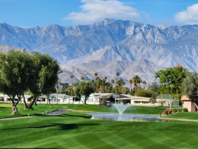 Large corner lot with mountain views! Move-in ready on Palm Desert Greens Country Club in California - for sale on GolfHomes.com, golf home, golf lot