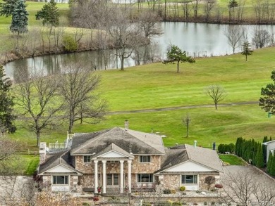 Welcome to 17867 Yorkshire Drive, an architectural masterpiece on Riverview Highlands Golf Club  in Michigan - for sale on GolfHomes.com, golf home, golf lot