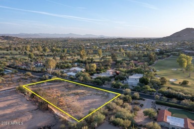 Spectacular large 1.41 acre lot with COMPLETE CAMELBACK MOUNTAIN on Paradise Valley Country Club in Arizona - for sale on GolfHomes.com, golf home, golf lot