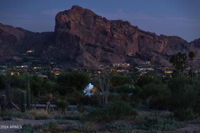 Spectacular large 1.41 acre lot with COMPLETE CAMELBACK MOUNTAIN on Paradise Valley Country Club in Arizona - for sale on GolfHomes.com, golf home, golf lot