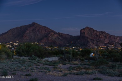 Spectacular large 1.41 acre lot with COMPLETE CAMELBACK MOUNTAIN on Paradise Valley Country Club in Arizona - for sale on GolfHomes.com, golf home, golf lot