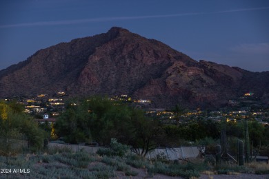 Spectacular large 1.41 acre lot with COMPLETE CAMELBACK MOUNTAIN on Paradise Valley Country Club in Arizona - for sale on GolfHomes.com, golf home, golf lot