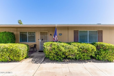 Sweet, quiet patio home with new finishing touches. Rich wood on Sun City Lakes West and East in Arizona - for sale on GolfHomes.com, golf home, golf lot