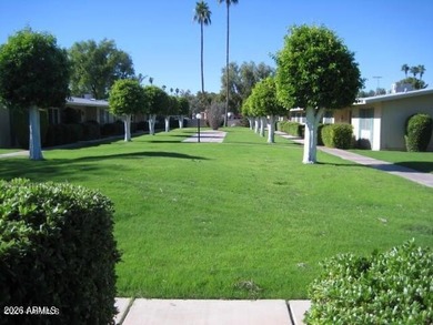 Sweet, quiet patio home with new finishing touches. Rich wood on Sun City Lakes West and East in Arizona - for sale on GolfHomes.com, golf home, golf lot