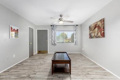 Sweet, quiet patio home with new finishing touches. Rich wood on Sun City Lakes West and East in Arizona - for sale on GolfHomes.com, golf home, golf lot