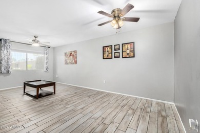 Sweet, quiet patio home with new finishing touches. Rich wood on Sun City Lakes West and East in Arizona - for sale on GolfHomes.com, golf home, golf lot