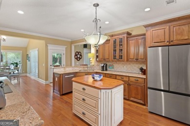 Welcome to 152 Old Wharf Rd-an exceptional single-level home in on Oak Grove Island Golf and Country Club in Georgia - for sale on GolfHomes.com, golf home, golf lot
