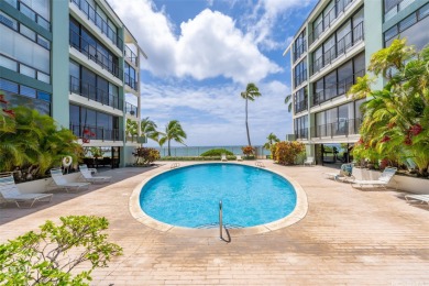 Luxurious living at the edge of the sea. Wake up to a beautiful on Waialae Country Club in Hawaii - for sale on GolfHomes.com, golf home, golf lot