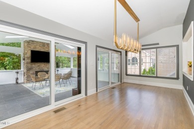 Welcome to this stunning all-brick home in the prestigious Brier on Brier Creek Country Club in North Carolina - for sale on GolfHomes.com, golf home, golf lot