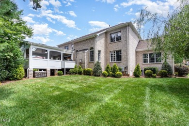 Welcome to this stunning all-brick home in the prestigious Brier on Brier Creek Country Club in North Carolina - for sale on GolfHomes.com, golf home, golf lot