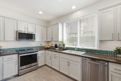 Welcome to this well-appointed 3-bedroom, 2-bathroom Cannes on Encanterra Country Club in Arizona - for sale on GolfHomes.com, golf home, golf lot