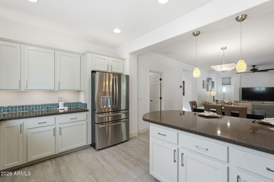 Welcome to this well-appointed 3-bedroom, 2-bathroom Cannes on Encanterra Country Club in Arizona - for sale on GolfHomes.com, golf home, golf lot