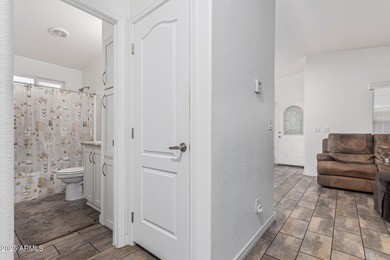 Enjoy easy living in this charming 3-bedroom mobile home with on Viewpoint Golf Resort in Arizona - for sale on GolfHomes.com, golf home, golf lot