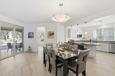 Welcome to this well-appointed 3-bedroom, 2-bathroom Cannes on Encanterra Country Club in Arizona - for sale on GolfHomes.com, golf home, golf lot