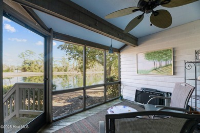 Captivating water views from almost every room in this 2-bedroom on Harbour Point Golf Club in North Carolina - for sale on GolfHomes.com, golf home, golf lot