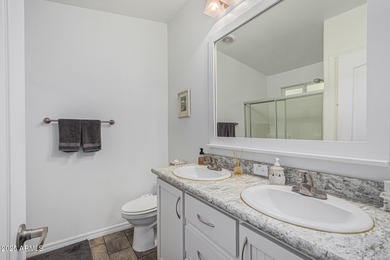 Enjoy easy living in this charming 3-bedroom mobile home with on Viewpoint Golf Resort in Arizona - for sale on GolfHomes.com, golf home, golf lot