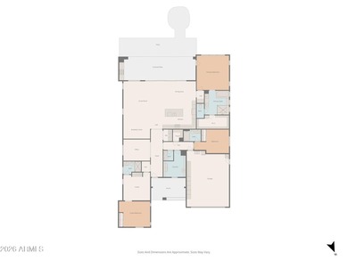 Discover easy desert living in this Cordoba layout in Trilogy at on Vista Verde Golf Course in Arizona - for sale on GolfHomes.com, golf home, golf lot