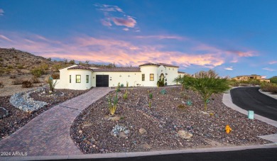 Welcome to this 2021 custom-built, luxury home in Estrella on Estrella Mountain Ranch Golf Course in Arizona - for sale on GolfHomes.com, golf home, golf lot