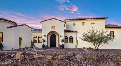 Welcome to this 2021 custom-built, luxury home in Estrella on Estrella Mountain Ranch Golf Course in Arizona - for sale on GolfHomes.com, golf home, golf lot