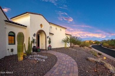 Welcome to this 2021 custom-built, luxury home in Estrella on Estrella Mountain Ranch Golf Course in Arizona - for sale on GolfHomes.com, golf home, golf lot