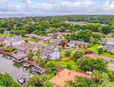 Welcome to this AMAZING Santa Rosa Shores Canal home in Gulf on Tiger Point Golf and Country Club in Florida - for sale on GolfHomes.com, golf home, golf lot