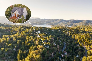 Welcome to Evergreen! Tucked high among the trees with panoramic on Lake Arrowhead Country Club in California - for sale on GolfHomes.com, golf home, golf lot