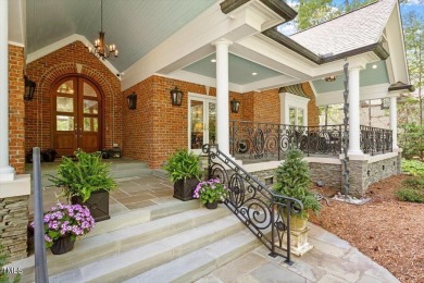 Step into timeless elegance at 801 Pinehurst Drive--a on Chapel Hill Country Club in North Carolina - for sale on GolfHomes.com, golf home, golf lot