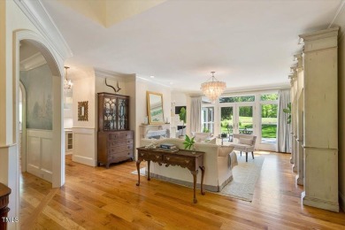 Step into timeless elegance at 801 Pinehurst Drive--a on Chapel Hill Country Club in North Carolina - for sale on GolfHomes.com, golf home, golf lot