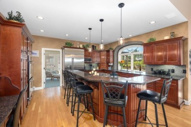 Experience elevated living in this executive estate nestled at on Stone Water Country Club in Michigan - for sale on GolfHomes.com, golf home, golf lot