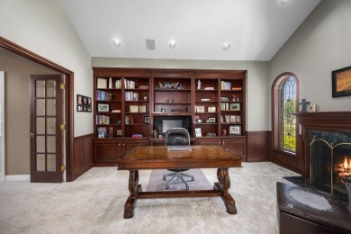 Experience elevated living in this executive estate nestled at on Stone Water Country Club in Michigan - for sale on GolfHomes.com, golf home, golf lot