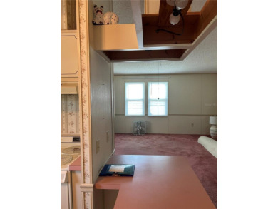 Double wide mobile home with 2 bedrooms, 2 Baths and 1040 sq ft on Orange Blossom Hills Golf and Country Club in Florida - for sale on GolfHomes.com, golf home, golf lot