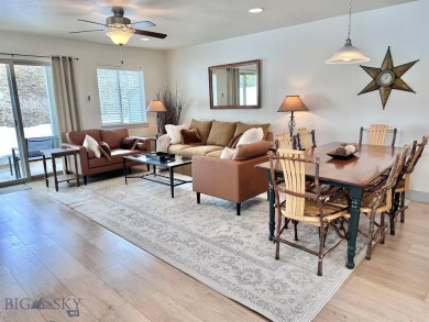 This pristine 3-bedroom condo has the best location in the on Big Sky of Montana Golf Course in Montana - for sale on GolfHomes.com, golf home, golf lot