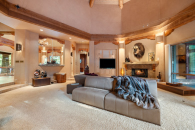 Luxury Estate w 21 Acres & Lake Access to Lake Tippecanoe on Tippecanoe Lake Country Club in Indiana - for sale on GolfHomes.com, golf home, golf lot