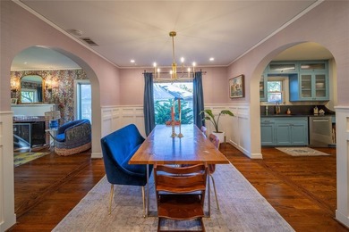 This beautifully renovated 1940 West Kessler home honors its on Stevens Park Golf Course in Texas - for sale on GolfHomes.com, golf home, golf lot